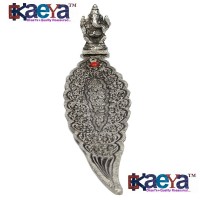 OkaeYa Silver Plated Incense Stick Holder Exclusive Gift For Diwali Gift, Wedding Gift, Birthday Gift And Corporate Gift